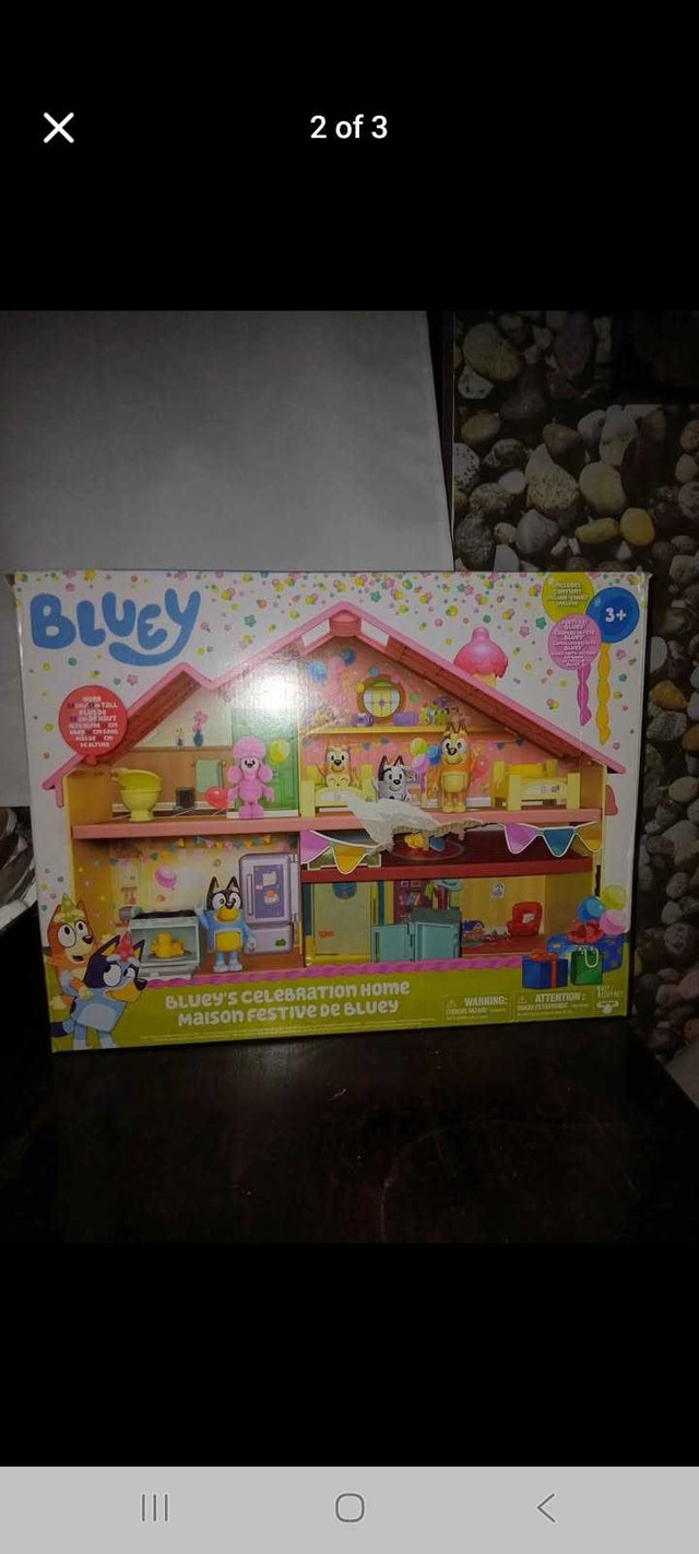 BLUEY BIRTHDAY HOUSE AND PLAYMAT - photo 3