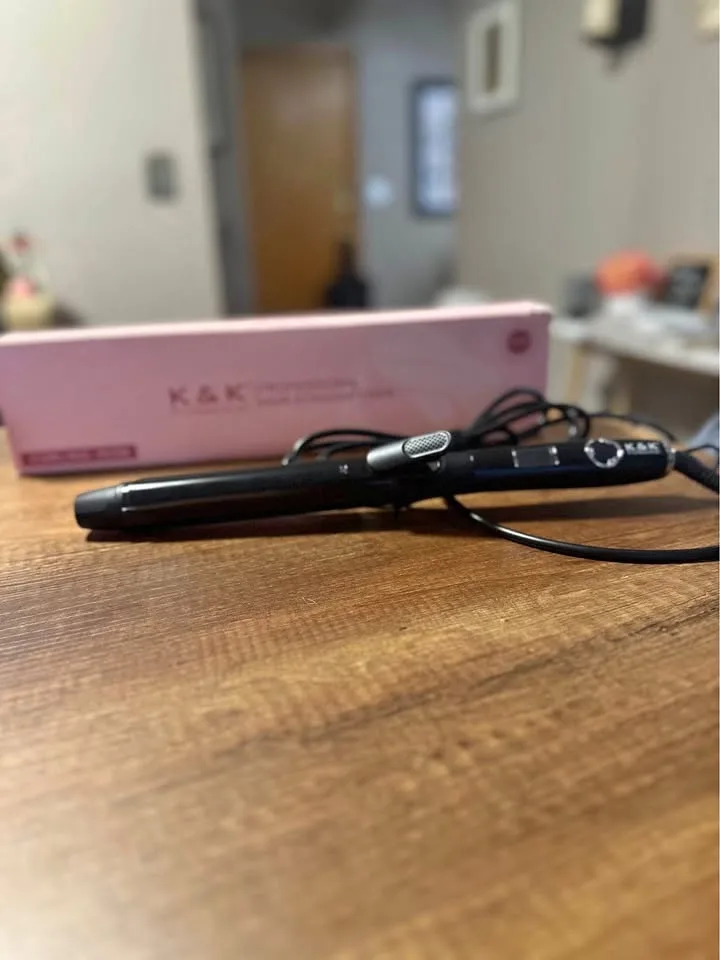 K&K 1 1/4 Inch Curling Iron - Tourmaline Ceramic