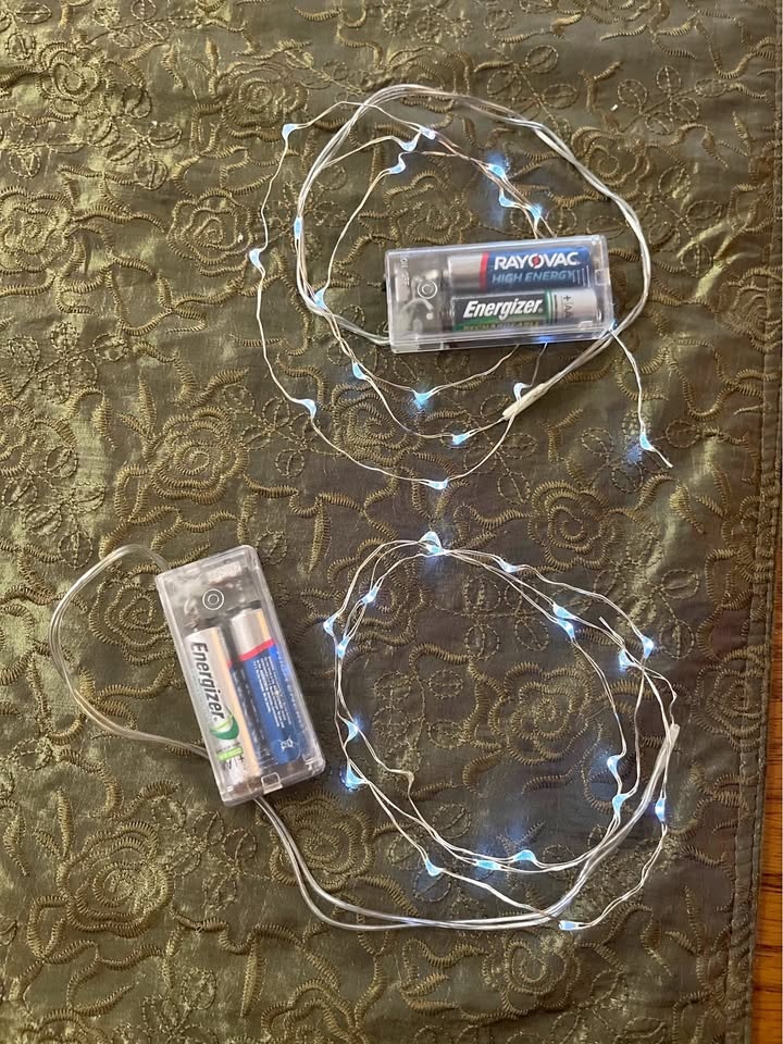 ✨ 2 Twinkle Light Strands – Bright & Working ✨