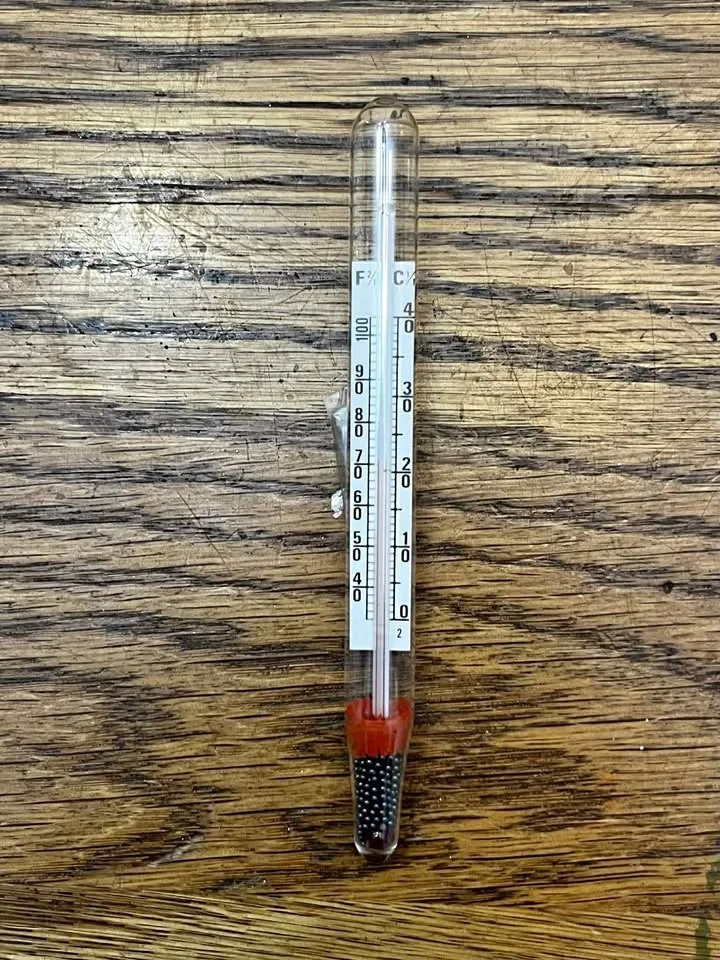 🌡️ Floating Alcohol Thermometer For Beer, Wine & Cider