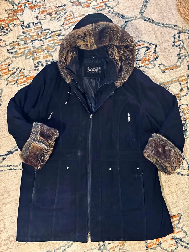 Women’s Nuage Coat Black Size 3X