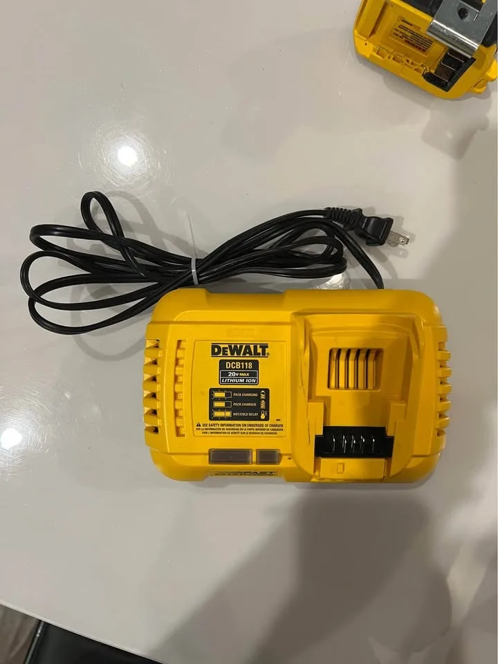 🔧 DeWALT Tool Bundle – Hammer Drill, Impact Driver, Batteries & image indicator(4)