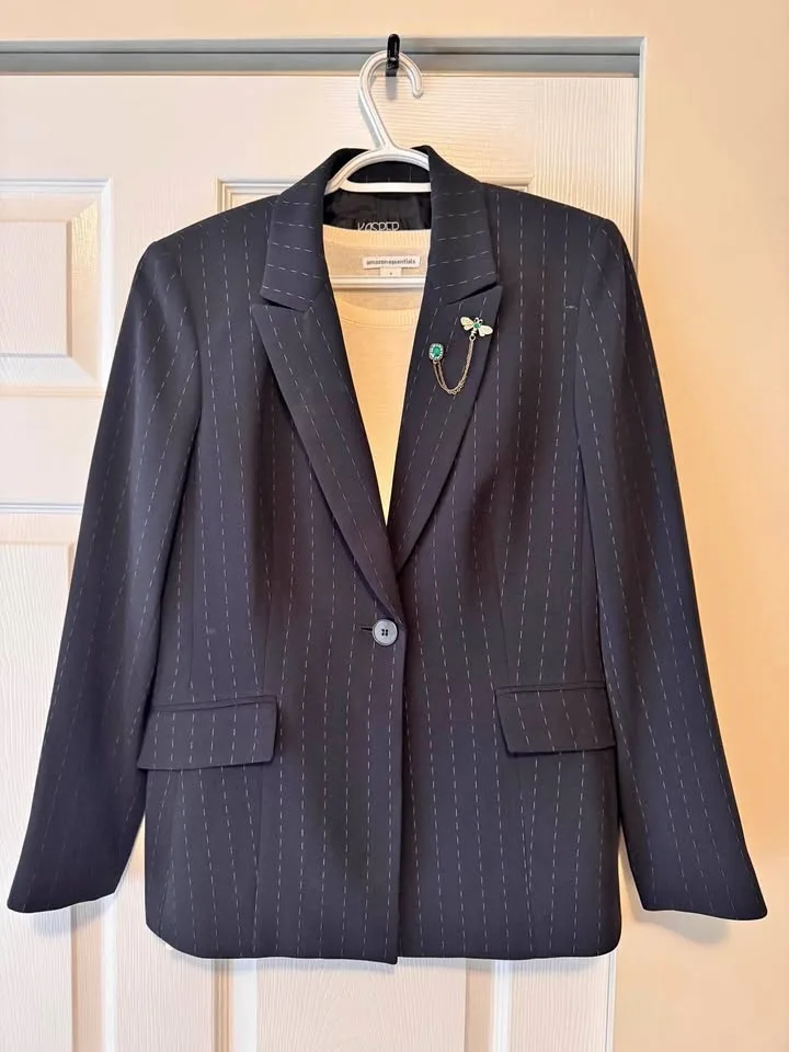 Blazer with 3 sweaters- size 10