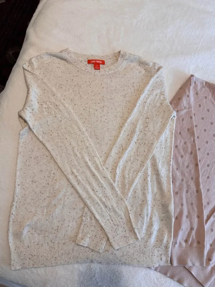 Blazer with 3 sweaters- size 10 image indicator(6)