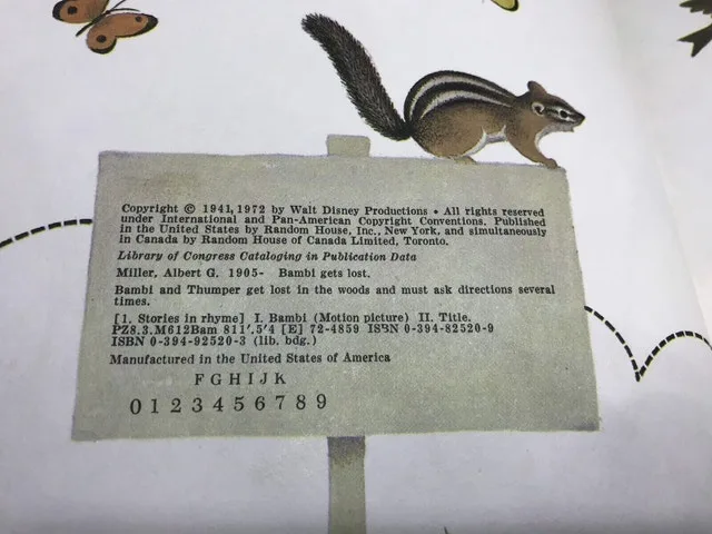 Vintage Disney's Wonderful World - Bambi image indicator(2)
