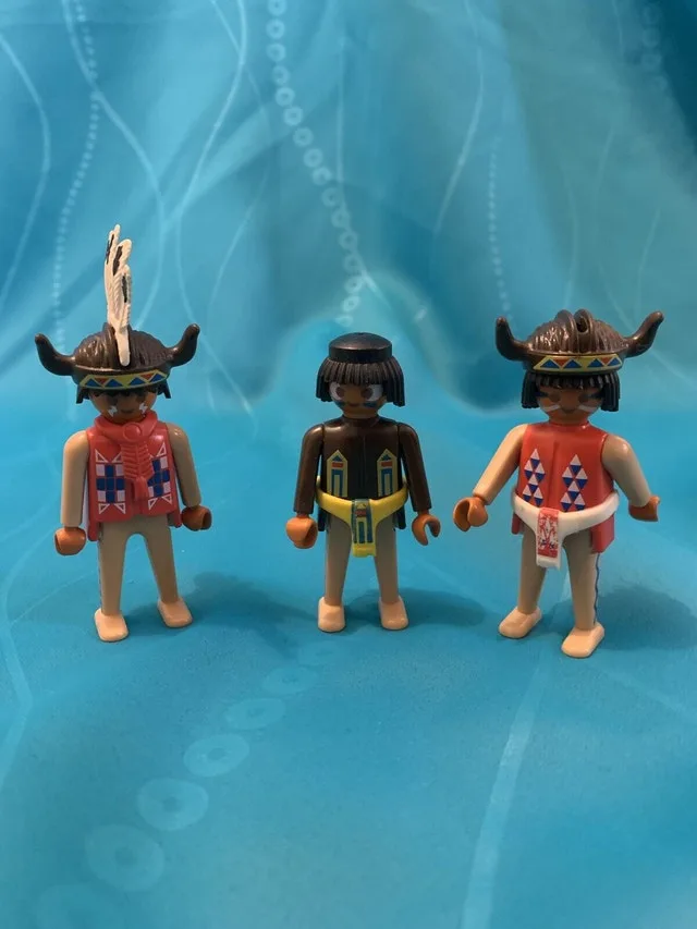 Vintage Playmobil Lot-Figures, Vehicles, Accessories 1974 Gebora image indicator(5)