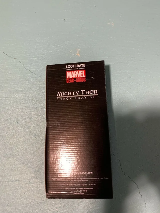 Mighty Thor snack tray set image indicator(2)