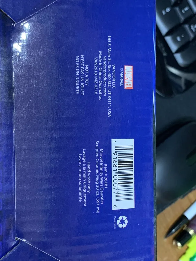 Avengers Infinity War Gauntlet Mug image indicator(2)