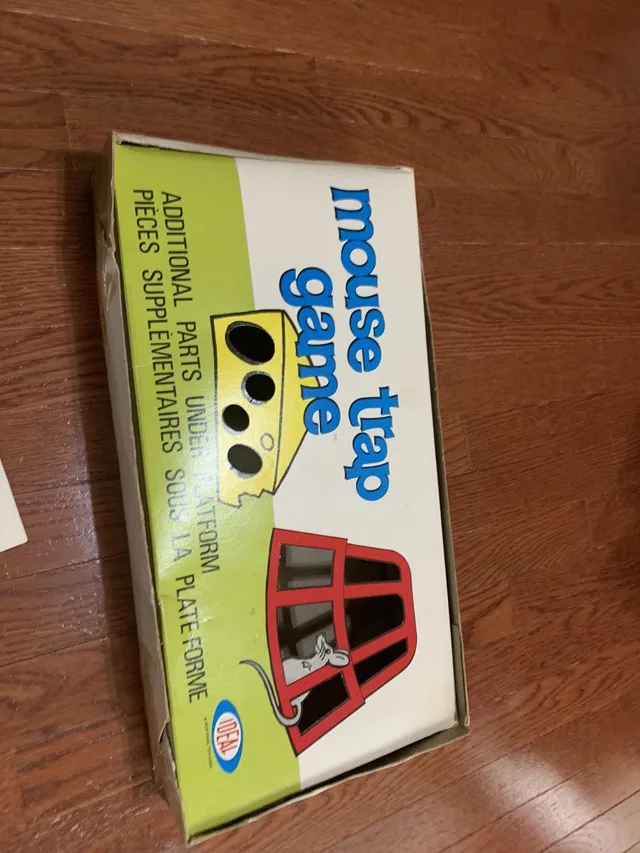 Vintage Mousetrap board game Ideal 1970 image indicator(2)