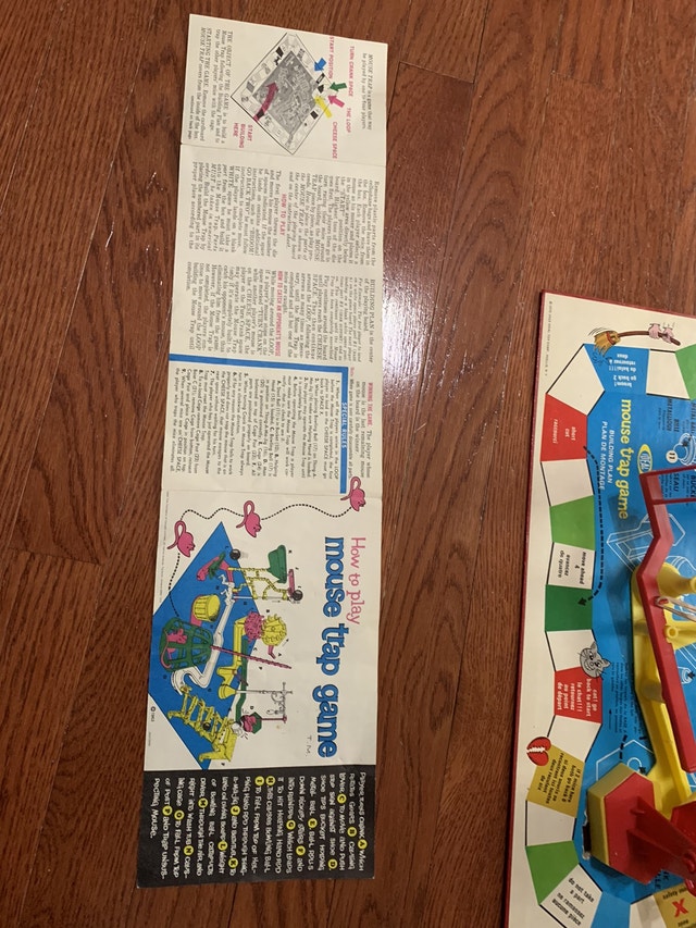 Vintage Mousetrap board game Ideal 1970 - photo 5