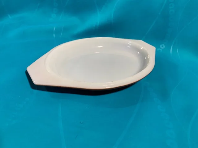 Vintage Pyrex Casserole Dish with RARE brown lid image indicator(3)