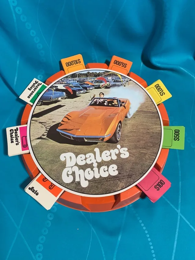 Vintage Dealers Choice 1972 Parker Brothers Board Game image indicator(3)