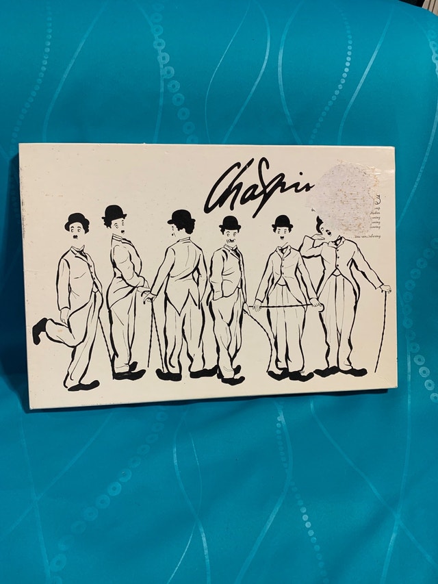 Vintage Charlie Chaplin Print set by Cadeaux