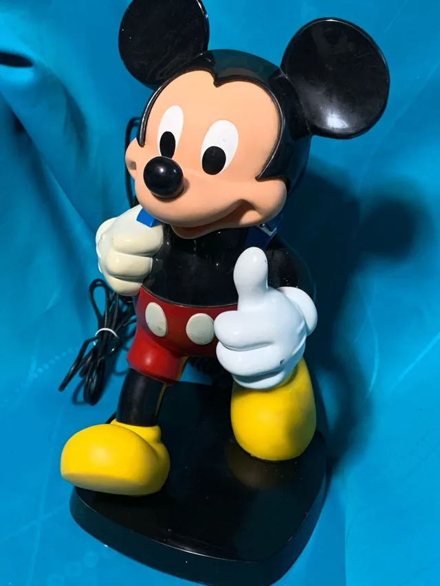 Vintage Mickey Mouse Phone- Tested