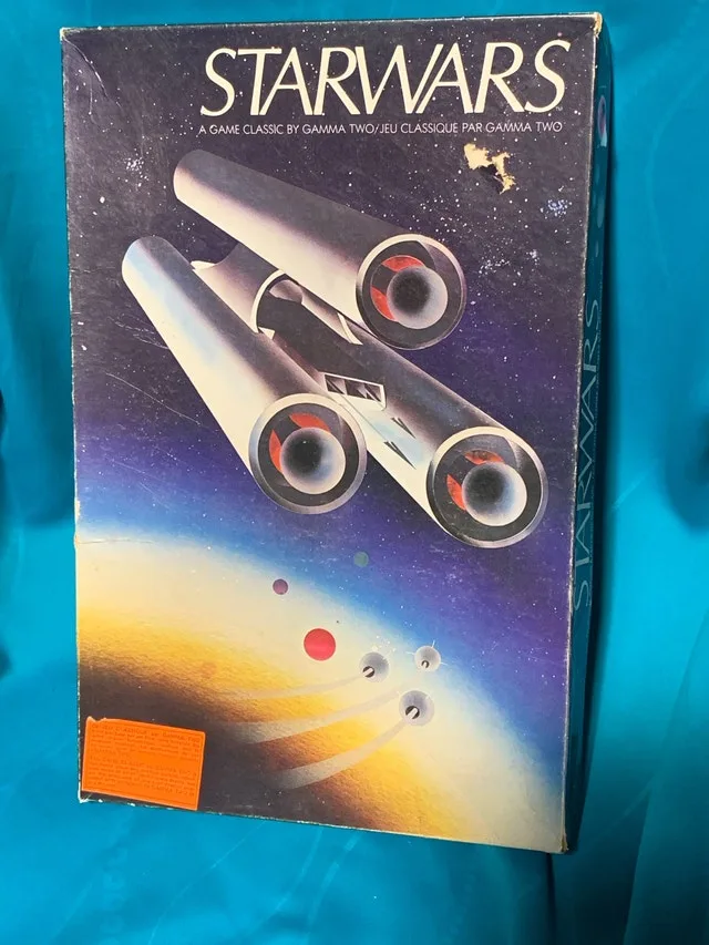 Vintage Star Wars Gamma Two board game