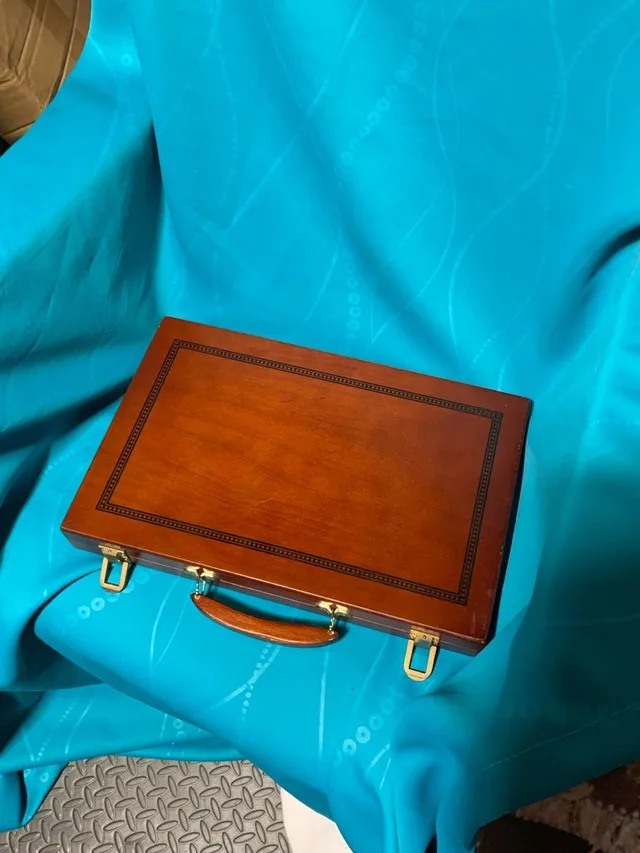 Vintage Backgammon set image indicator(2)