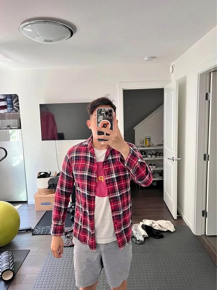 Uniqlo Plaid size M