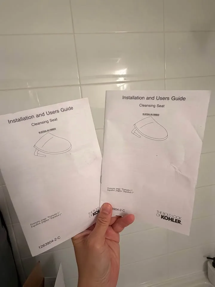 Rounded Bidet Kohler image indicator(3)