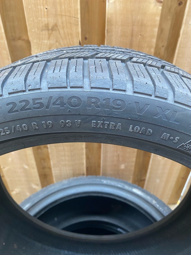 Continental winter contact 225/40R19 - photo 5