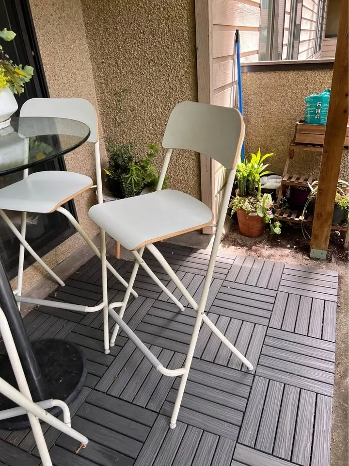 3 Bar stool chair Ikea Franklin (tall version) image indicator(2)