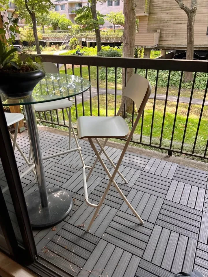 3 Bar stool chair Ikea Franklin (tall version) image indicator(3)