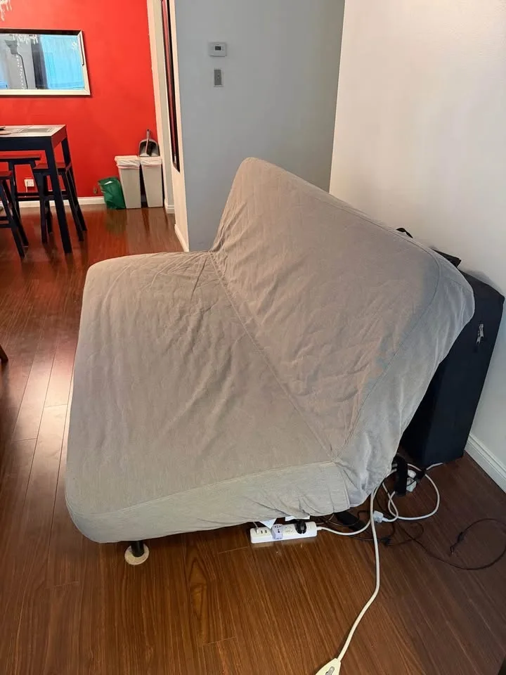 IKEA NYHAMN sofa bed with foam mattress image indicator(5)