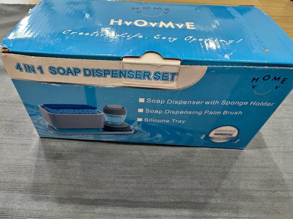 Soap Dispenser 4 in 1