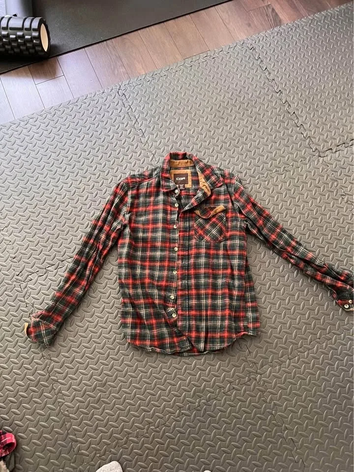 Plaid shirt size M CQR image indicator(3)