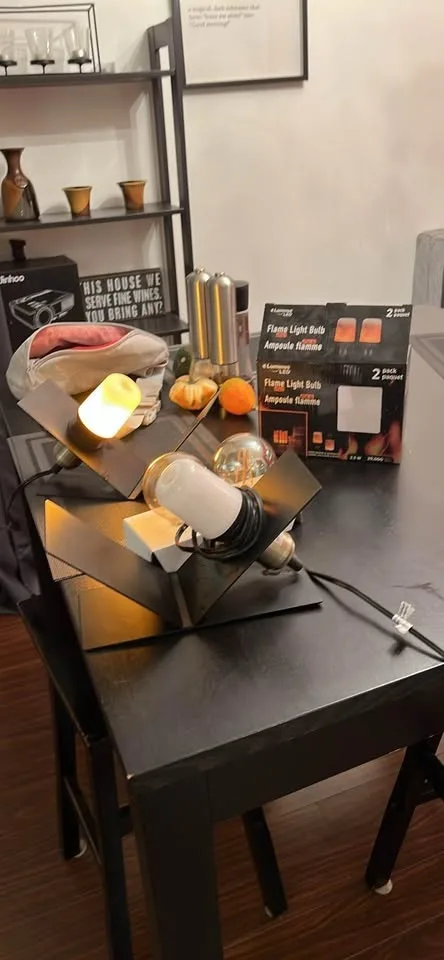 Flame light bulb with the fitting image indicator(2)