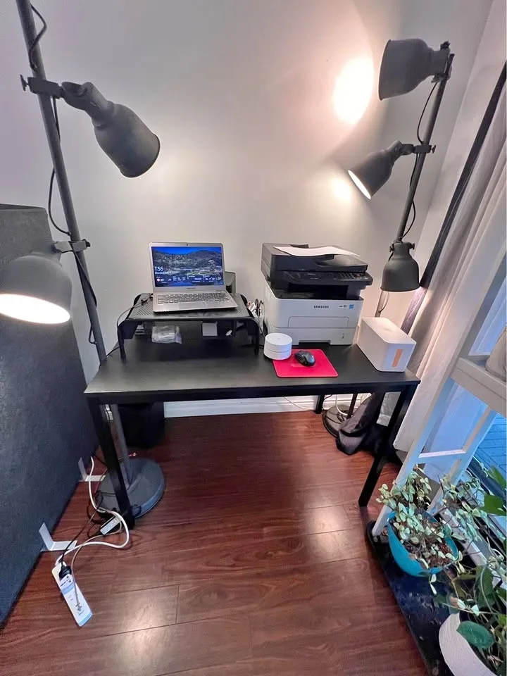 Working station table or dining table ikea