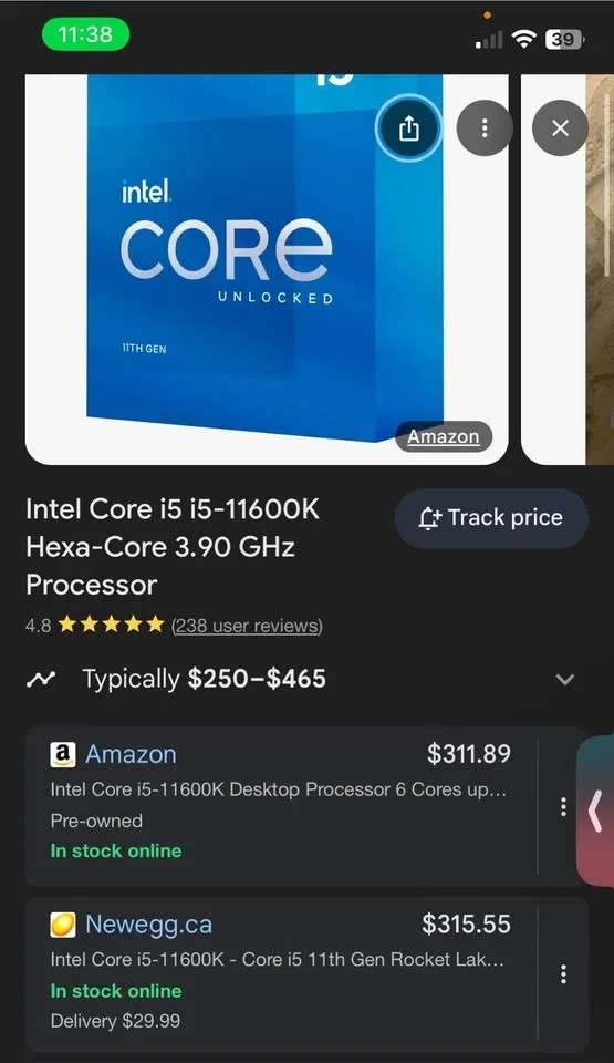 intel i5-11600K image indicator(5)