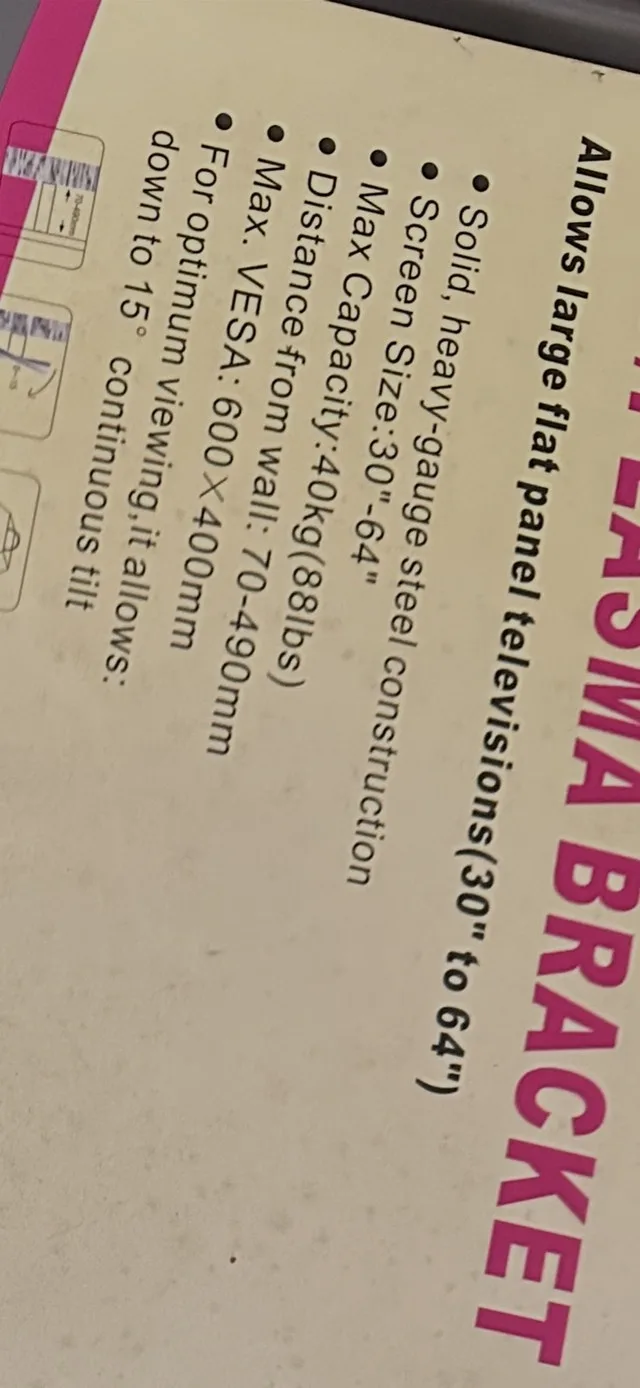 TV Wall Mount Bracket image indicator(2)