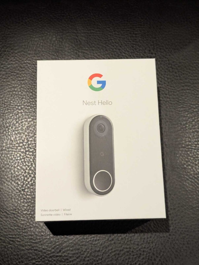Google Nest Hello Doorbell Wired Camera *NEW*