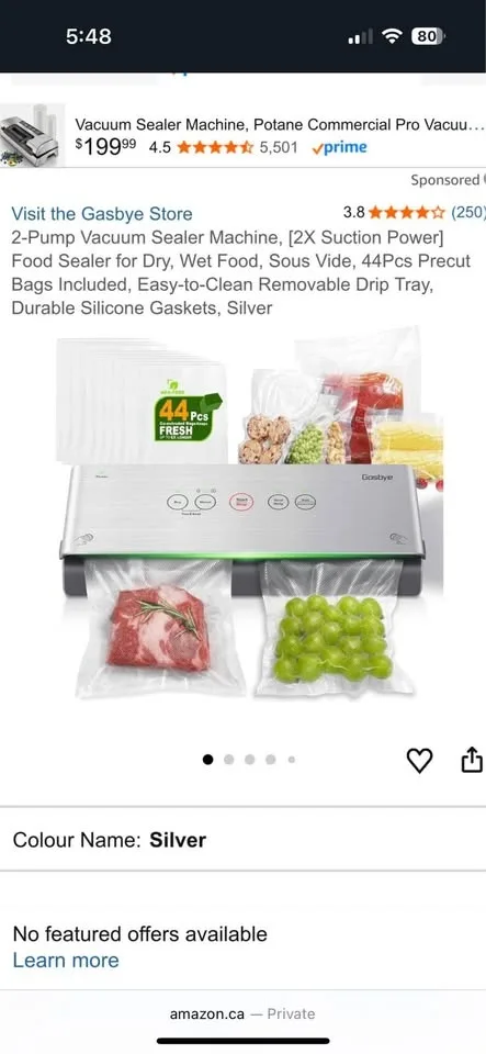 2-Pump Vacuum Sealer Machine image indicator(2)