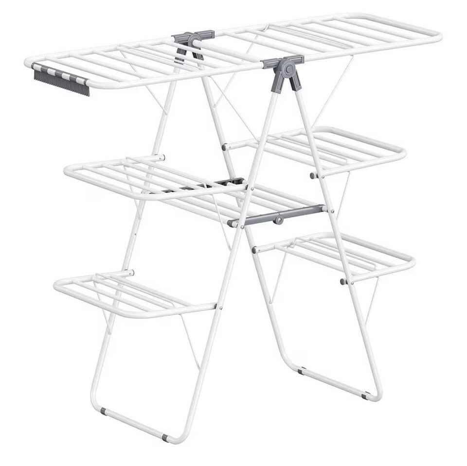 🌟 NEW SONGMICS 3-Level Foldable Clothes Drying Rack - photo 3