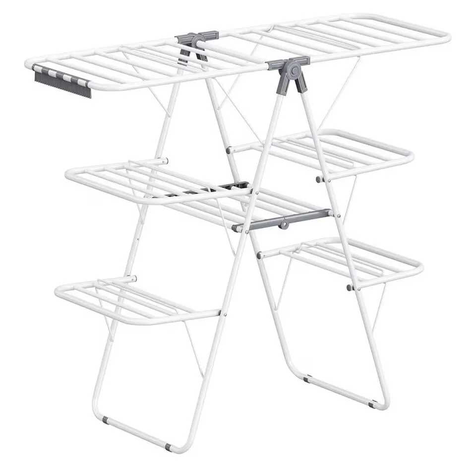 🌟 NEW SONGMICS 3-Level Foldable Clothes Drying Rack image indicator(3)