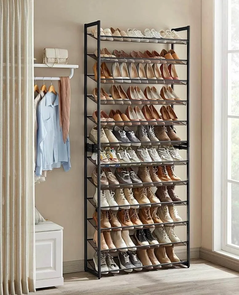 🔥 BRAND NEW SONGMICS 12-Tier Shoe Rack – Holds 48–60 Pairs 🔥