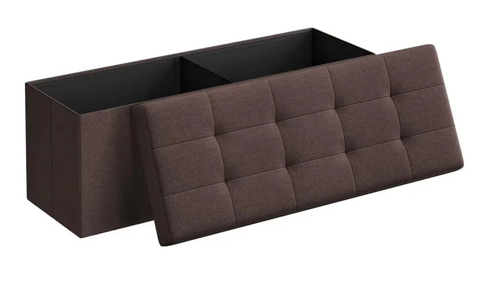 🤎 SONGMICS 110 cm Storage Ottoman Bench — Brand New image indicator(3)