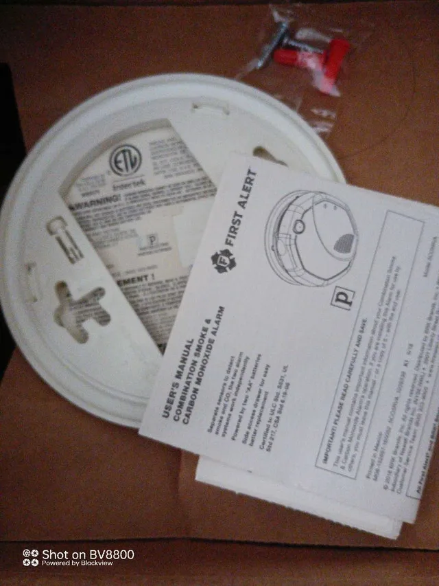 First Alert Smoke Detector image indicator(3)