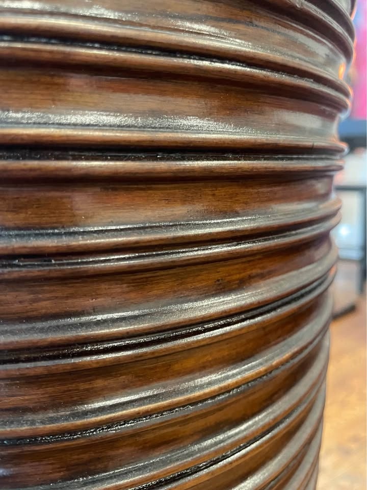 Fluted Rosewood Bar Cabinets/Display Towers -MCM/Art Deco - photo 3