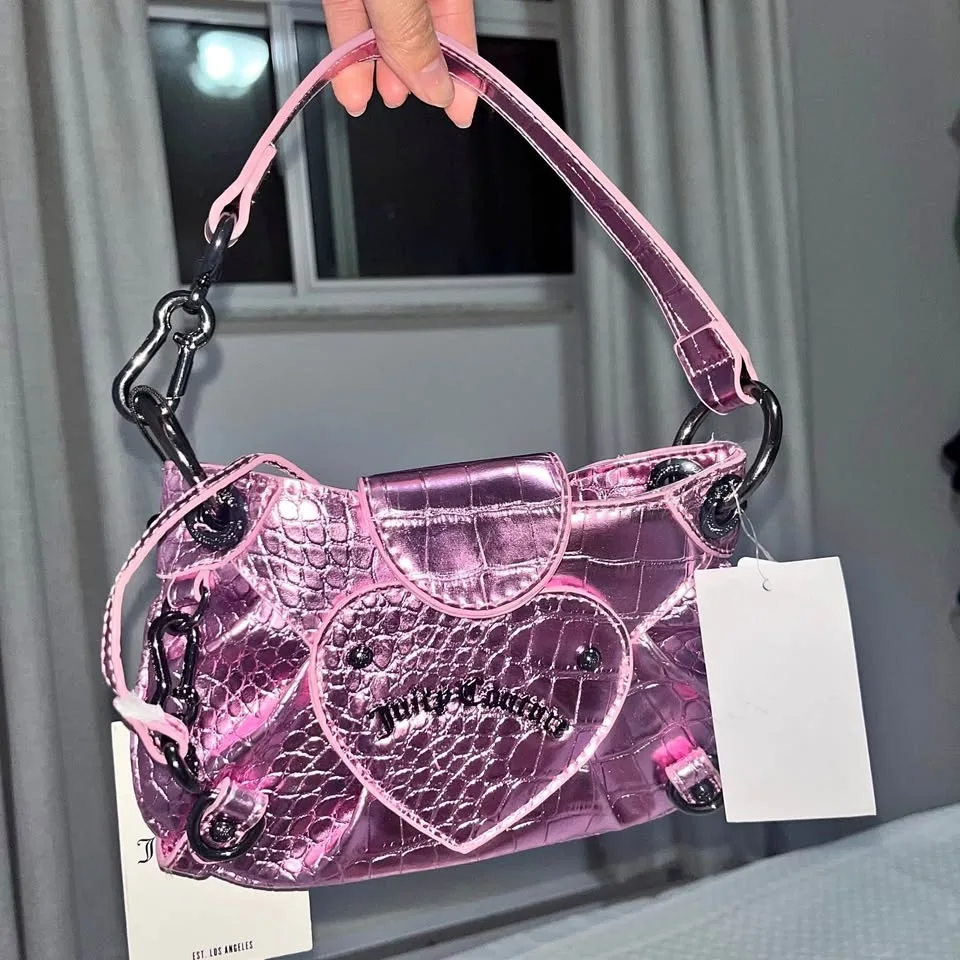 Juicy Couture UK pink metallic mini bag - new with tags