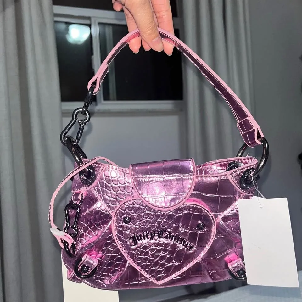 Juicy Couture UK pink metallic mini bag - new with tags image indicator(3)