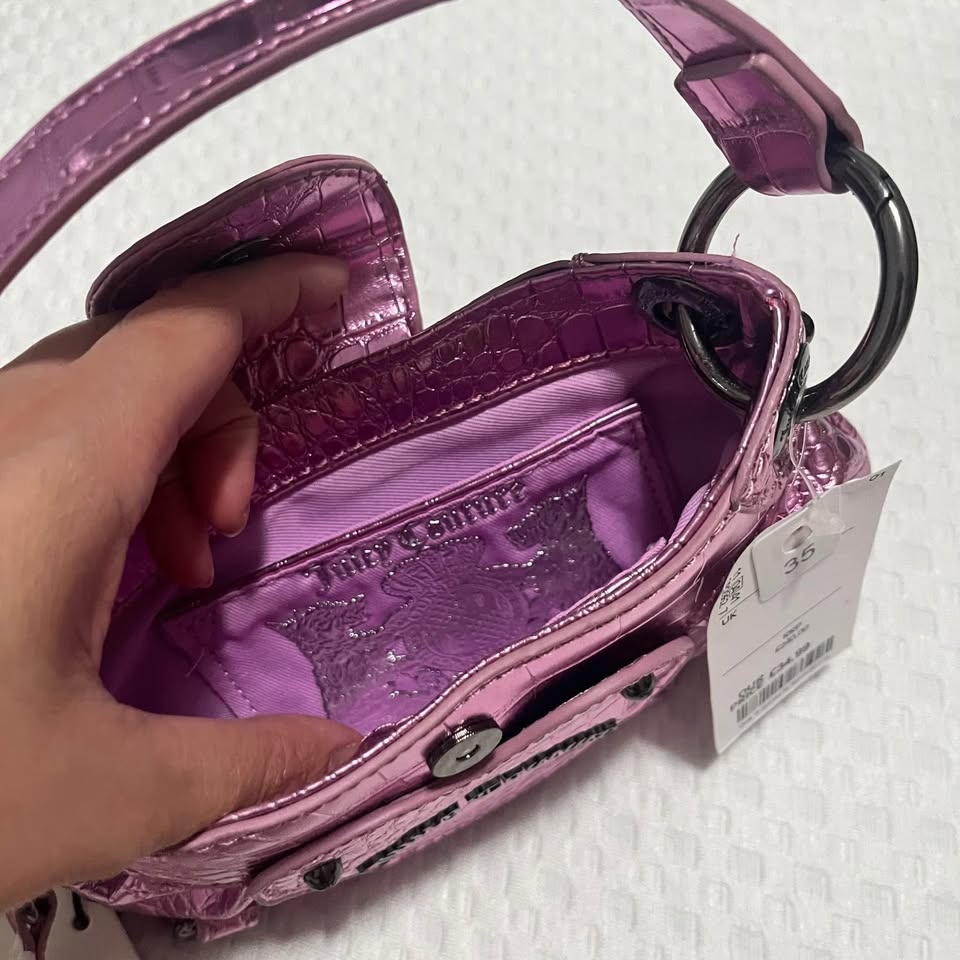 Juicy Couture UK pink metallic mini bag - new with tags - photo 5