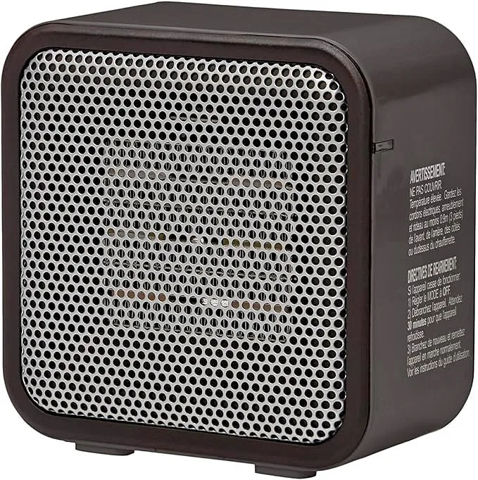 Amazon Basics Ceramic Space Heater,Mini Heater