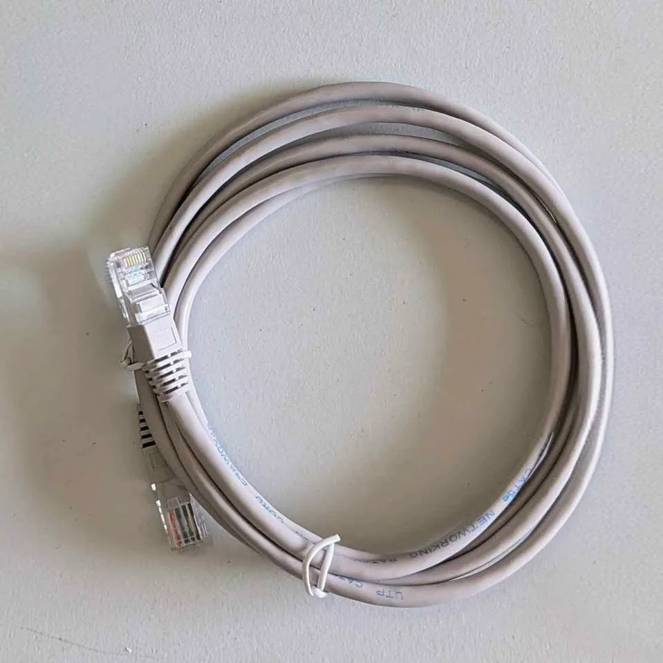 CAT 5e RJ45 Cable – Light Gray – 7 ft thumbnail