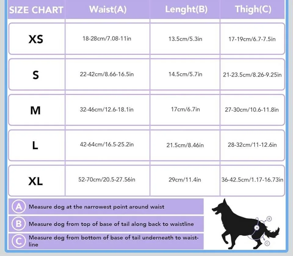 Xl Xpcare female dog diapers NEW image indicator(10)