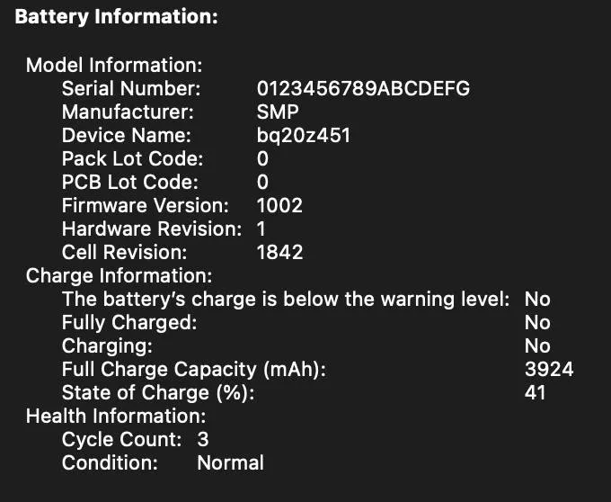 MacBook Air NEW BATTERY! image indicator(4)