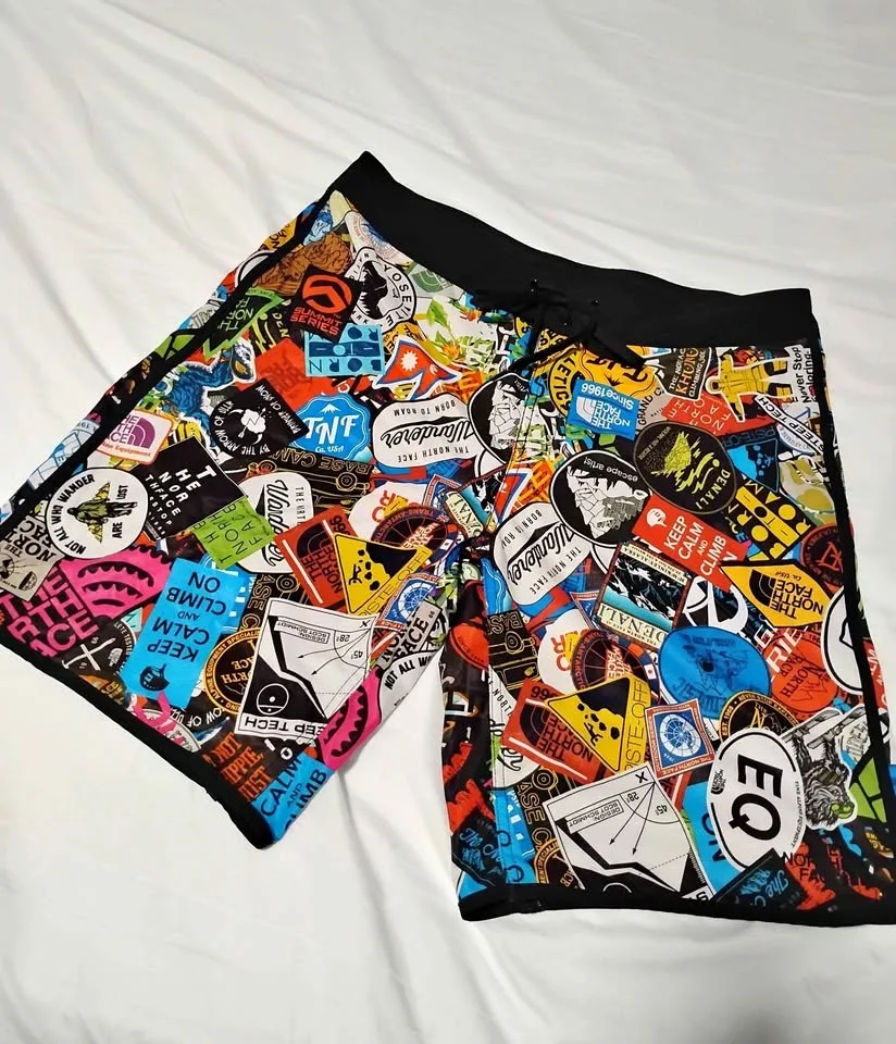 North Face Stickerbomb Shorts Season 17