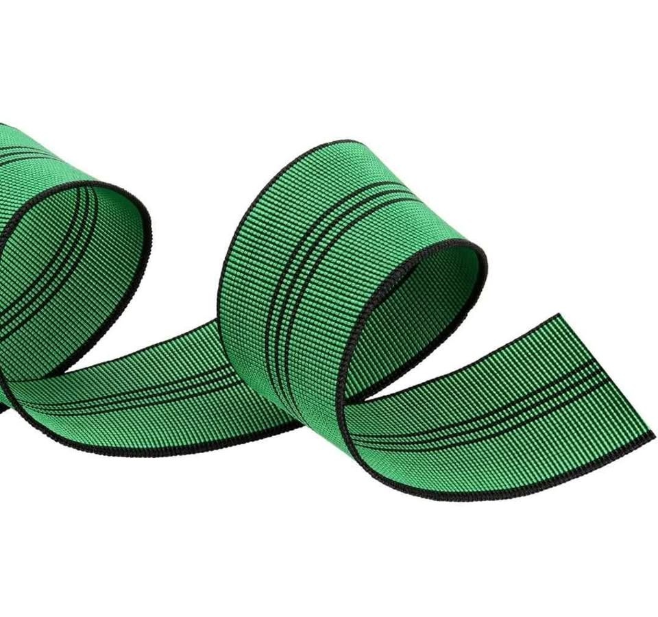 2.7" x 65.6' Sofa Elastic Webbing, Black Elastic Webbing Band, D - photo 3