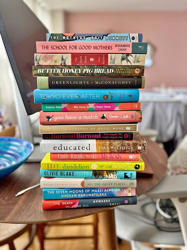 Huge Stack of Books! Fiction, YA, Memoir etc